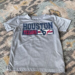 NFL Houston Texans Kids Gray and Red Tee